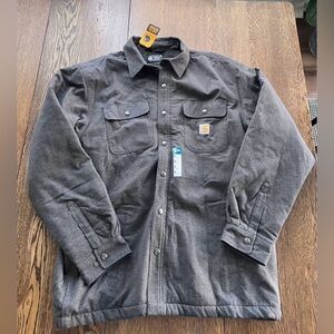 Men’s Carhartt Sherpa Lined Relaxed fit jacket charcoal XL